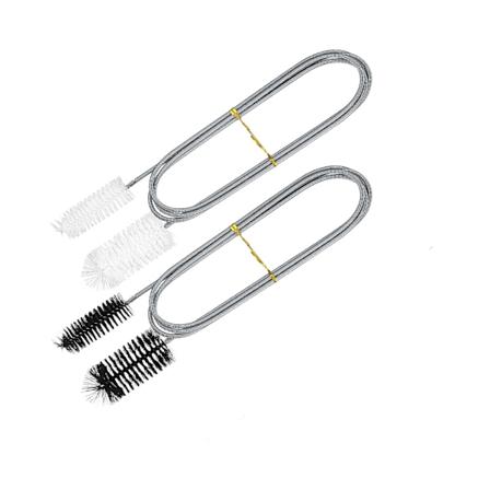 Pieces Akvarium Rengöringsborste (2 x Dubbeländad Slangborste), Akvariumfilter Vattenrörsborste för Fisktank Kök Hem