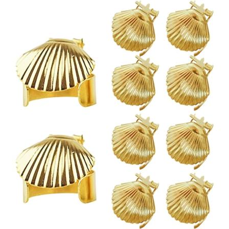 10-pak automatisk lysdemper Lysdemper Metallhus Case Lysdemper Timer (gull)
