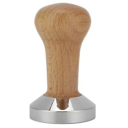 Profesjonell kaffepresse i tre, pulverpresset hammer, kaffetilbehør for hjemmekontor 53mm.