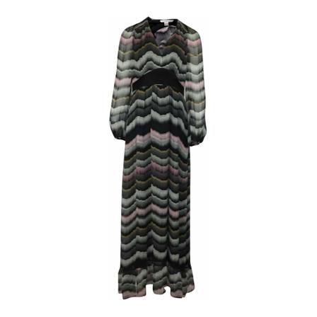 Diane Von Furstenberg, Lizbeth Maxi Dress Zwart, Dames, Maat:L