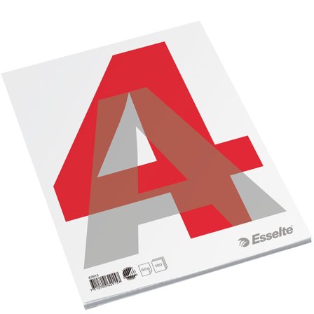Esselte Lijmblok A4 60g 100 vellen ongelinieerd