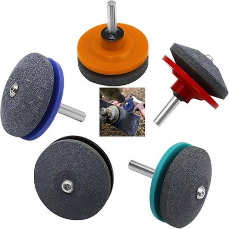 for 4-delt gressklipperblad sliper multifunksjonell roterende gressklipper sliper for elektriske driller hånddriller og gressklipperblad balanserere