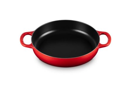 Le Creuset Støpejernspanne Everyday Cerise Ø28