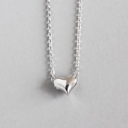 Necklace in genuine silver, S925.