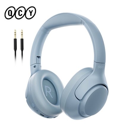 H3 ANC Trådlösa Hörlurar, Over-Ear Hörlurar med Bluetooth 5.4, Hi-Res Audio, 43dB, Hybrid, Aktiv Brusreducering, 60 timmars Speltid