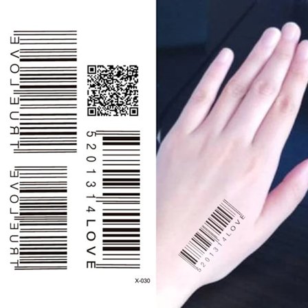 Tukkumyynti 1kpl Uusi iso tatuointitarra 3D mekaaninen käsivarsimalli vedenpitävät väliaikaiset tatuoinnit pojille miehille