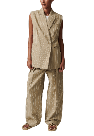 DAY Birger et Mikkelsen Elliana - Linen Threads Kavajer Dam Beige 38