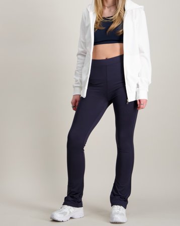 Hummel hmlAYA HIGH RISE FLARE PANTS Blå Strømpebukser/leggings Pige - Kids Brand Store