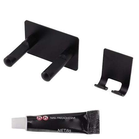 Hårføner Veggfeste Organizer Vanntett Aluminiumsholder