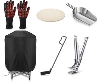 Austin and Barbeque-AABQ Kamado Accessory Kit 21"-Tilbehørpakke til Austin and Barbeque Kamado 21"-Barbecue-Grillutstyr