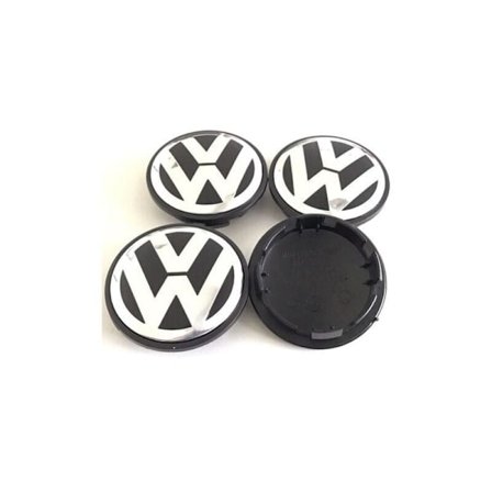 Volkswagen Beetle Golf Polo Navkapsel Hjulcenterkapsler 3B7601171 (4 STK) 65mm..DEBUNS