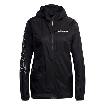 Adidas Women's Terrex Agravic Windweave Pro Octa Insulation Women unlined workout jackets Black M