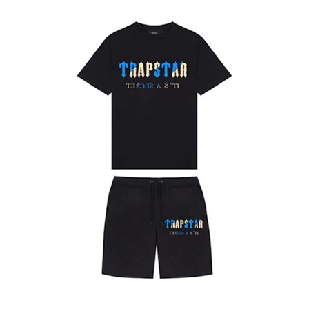 Mäns mode T-shirt lös mångsidig sport set 5