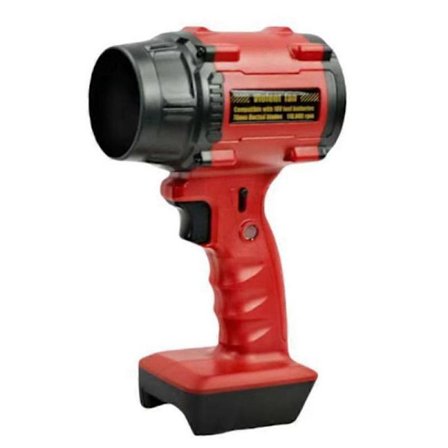 Til Milwaukee 18V Batteri Højeffekts Voldsom Blæser Børsteløs Luftblæser Turbo Blæser Justerbar Hastighed Løvblæser Jetblæser