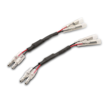 Blinkerkabelsatz + Widerstand Rizoma Schwarz - BMW R nineT Racer 2017-2019