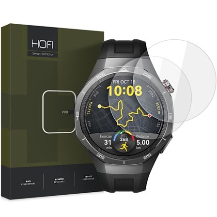 HOFI Huawei Watch GT 5 Pro 46 mm 2-PACK Skärmskydd Pro+