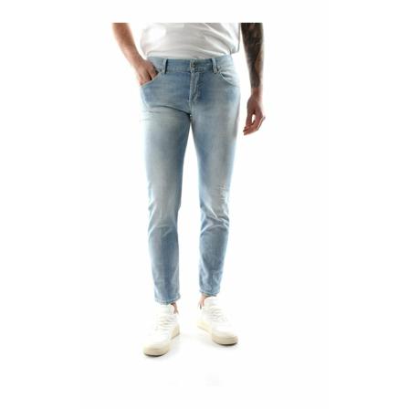 Dondup, Slim-fit Jeans Blauw, Heren, Maat:W35