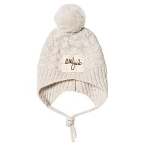Little Jalo Cream Knitted Beanie 44/46 cm - Headwear - 44/46 cm - Cream