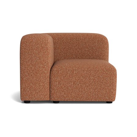 Milo hjørnemodul, venstrevendt - Puente Brun Terracotta - 100x100x72 - Sofa