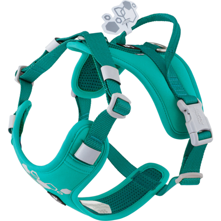 Hurtta Weekend Warrior Harness II ECO 40-60 cm Peacock