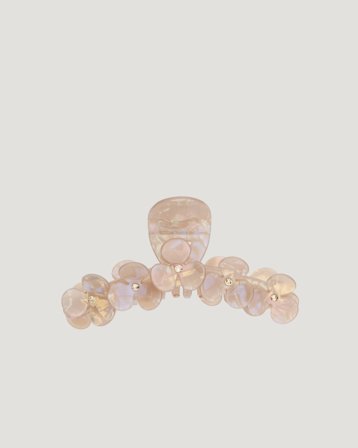 Dark Department Flower Hair Claw X Large Beige Accessoarer Tjej - Kids Brand Store