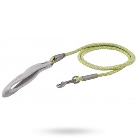 Hurtta Weekend Warrior Repkoppel Neon Citron 180 cm - Textilkoppel, Rullkoppel, Draglinor, Läderkoppel, Långlinor, Flexikoppel på Doggie.se