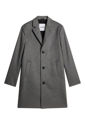 J.Lindeberg - August Melton Cashmere Coat - Grey - Mann - 46