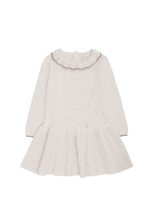 Livly Knitted Dress Klänningar Dam Vit 104/110