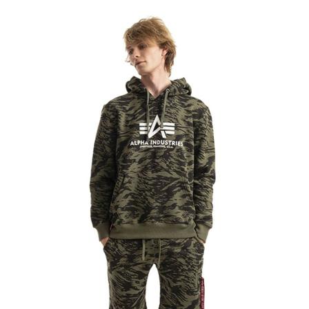 Alpha Industries, Bluza 178312C 634 Zielony, Mężczyzna, Rozmiar: M