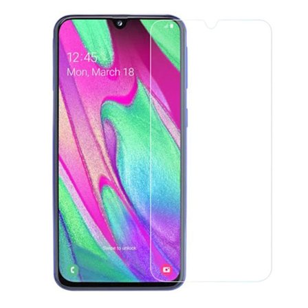 Samsung Galaxy A40 screen protector in tempered glass