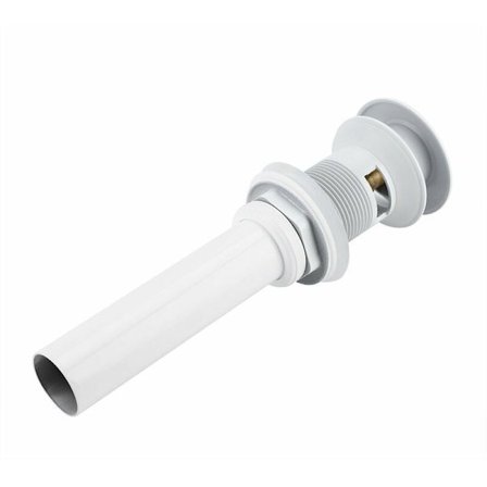 (Valkoinen) Kylpyhuoneen allas, keittiön allas, keraaminen allas, messinkinen viemäri