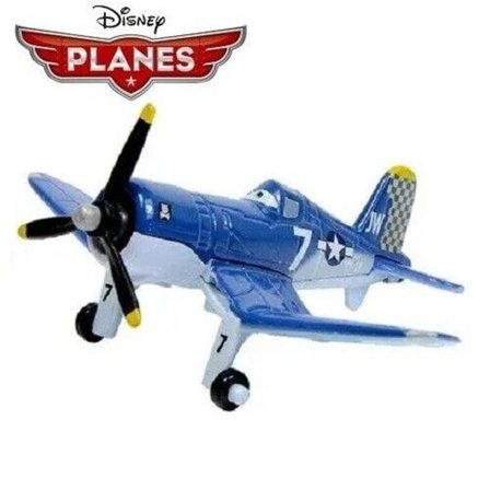 Disney Pixar Fly NO.7 Kaptein Støpt Filmleketøy Modellfly Barnegaver Løs