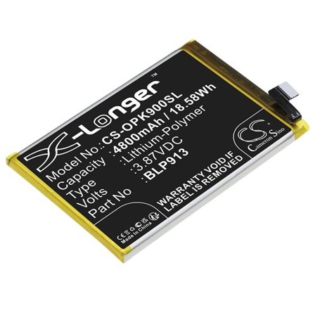 Batteri till SmartPhone, Mobil för OPPO K9X, K9x 5G 2021, PGCM10
