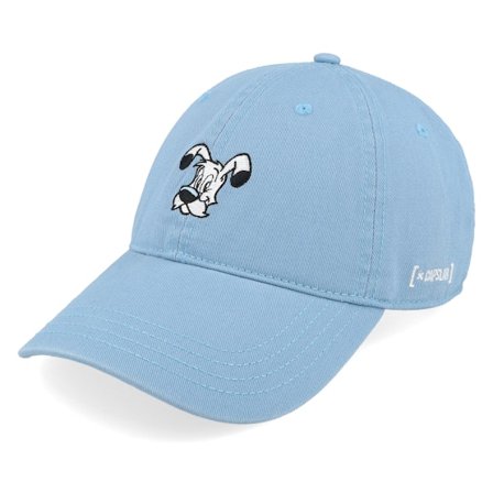 Capslab - Blau unconstructed Cap - Asterix Idefix Light Blue Dad Cap / Unconstructed @ Hatstore