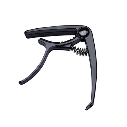 Guitar Capo i Zink Legering (Sort), Metal Capo, Ukulele Klips