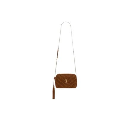 Saint Laurent Tass , Bruin , Dames , Maat: ONE Size Schoudertassen