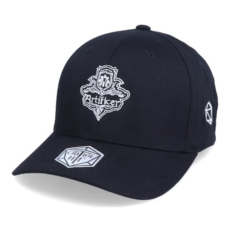 Critiql Hit - Artificer Class Emblem Black Flexfit Flexfit Black Cap - @ Hatstore