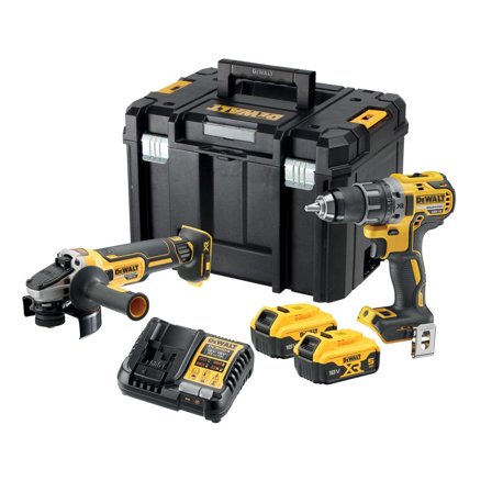 Dewalt DCK2020P2T-QW Verktygspaket med batteri och laddare, Maskiner