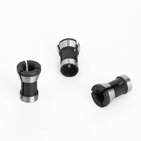 3 stk. Fræserpatroner, 6mm 6.35mm 8mm Fræserpatroner