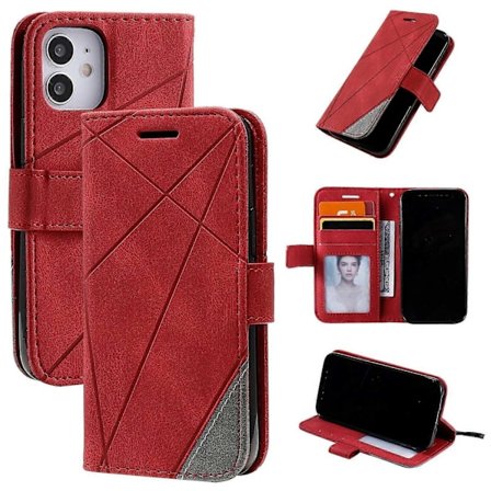Etui Kompatibelt med iPhone 11 Læder Magnetisk Folio Cover med Kortholder Kompatibelt med iPhone 11-Perfet