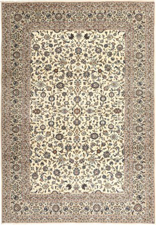Grande Kashan Tapete 249X358 Lã