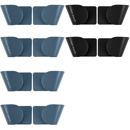 6 Par Veggmonterte Loksorganisatorer, Skapdørsorganisator Lokshengere For Kjøkkenveggmontering