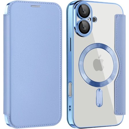 IPhone 16 Plus -kotelo, yhteensopiva MagSafe-laturin kanssa (sininen)