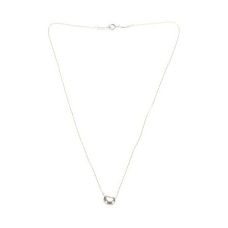 Tiffany & Co. Pre-owned, Pre-owned Necklace Grijs, Dames, Maat:ONE Size