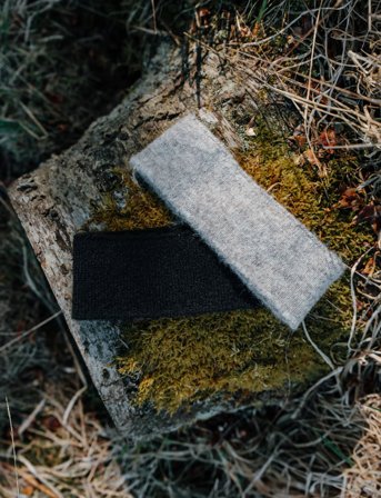 COLD Wool Headband - Beige - ONE SIZE