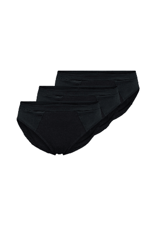 JBS of Denmark Ekologisk Bambuviskos, 3-pack Tai-trosa, Rosa Badkläder Dam Svart M