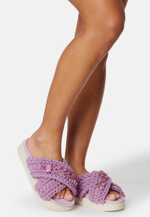 INUIKII - Slipper Woven Stones - Skor - - Bubbleroom