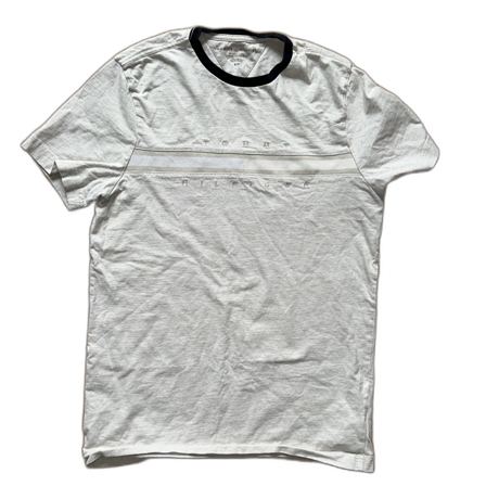 Ljusgrå t-shirt från Tommy Hilfiger med broderad logga