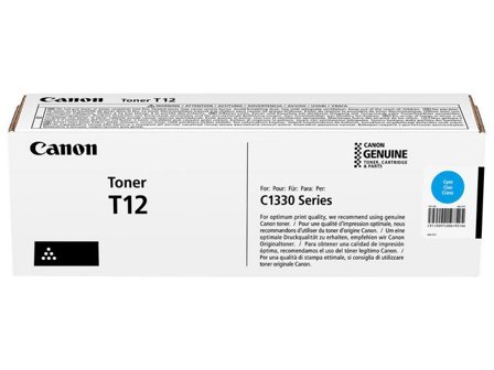 Canon Toner T12 5,3K cyan - Lyreco - Toner och bläck - Tonerkassetter - Toner Canon