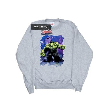 Marvel Dam/Kvinnor Hulk Halloween Spöklik Skog Sweatshirt XL Heather Grey XL